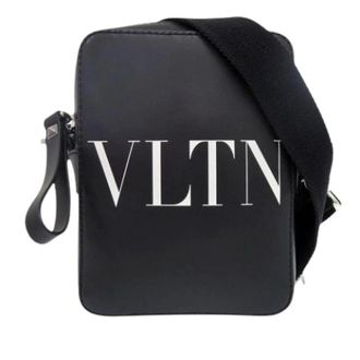 Valentino Pre-owned Cross Body Bags, female, Black, Size: ONE SIZE Pre-owned Nylon Shoulder Bag