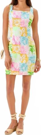 Lilly Pulitzer Womens The Lilly Shift Dress In Multi Via Sunny Sunflowers