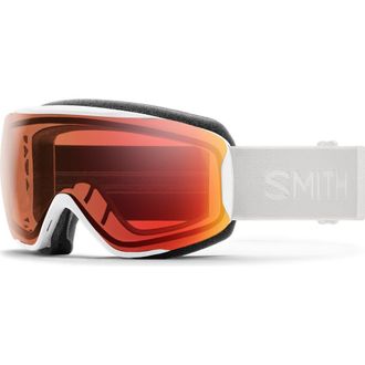 Smith Moment ChromaPop Snow Goggles in White Vapor /Photochromic Red at Nordstrom