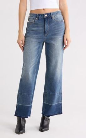 Seven 7 High Waist Released Hem Jeans in Felton at Nordstrom Rack, Size 10
