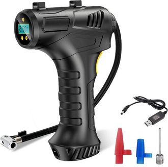 OEM Inflador De Neum&aacute;ticos Inal&aacute;mbrico Prochosen De 12 V, 150 Psi, 6000 Mah, Compresor De Aire Port&aacute;til, Minicompresor El&eacute;ctrico Con Luz Led Y 4 Boquillas