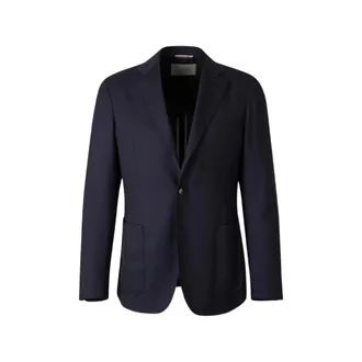 Canali Patch-pocket Single-breasted Blazer