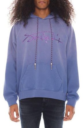 Cult of Individuality Hendrix Cotton Graphic Hoodie in Purple at Nordstrom Rack, Size Small