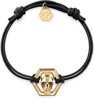 Philipp Plein Bracciale Friendship Hexagon-Skull - Oro