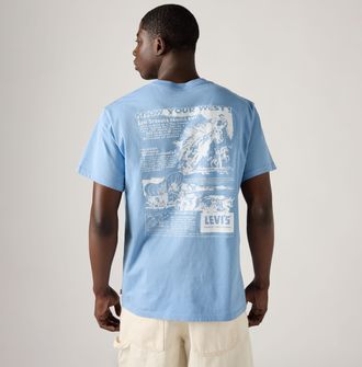Levi's Relaxed Fit Tee - Mens - 2XL - Blue