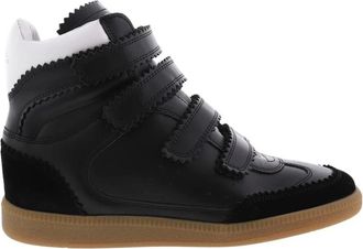 Isabel Marant Schoenen, Dames, Zwart, 39 EU, Leer, Bilsy Sneakers