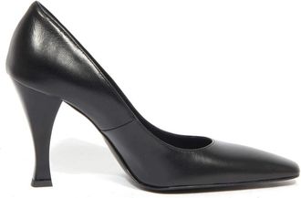 Moschino Liefde Schoenen Zwart Leren Hakken - Dames - Pumps - Zwart - 40 EU - Leer - Schoenen