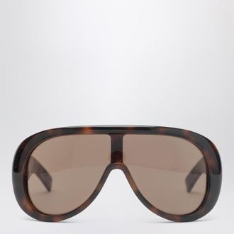 Gucci Rectangular Havana sunglasses