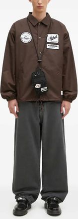 Neighborhood Giacca-camicia con applicazione - Marrone