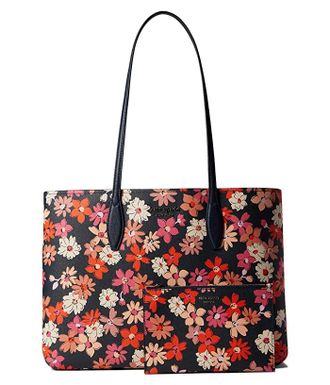 Kate Spade New York All Day Floral Medley Printed PVC Large Tote