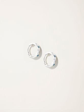 Fat Face FatFace Teal Blue Enamel Star Stud Earrings