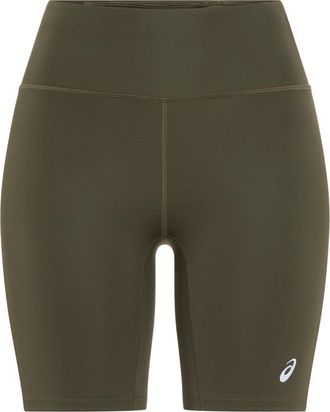 Asics Laufshorts ASICS CORE SPRINTER, Damen, Gr. XL, N-Gr, schwarz olive, Obermaterial: 79% Polyester, 21% Elasthan, Hosen Laufshorts, sportlicher Stil, f&uuml;r