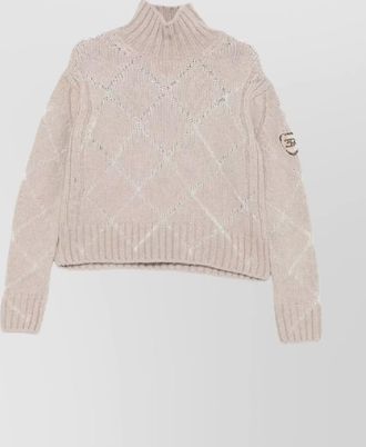 Ermanno Scervino long sleeve turtleneck knitwear top