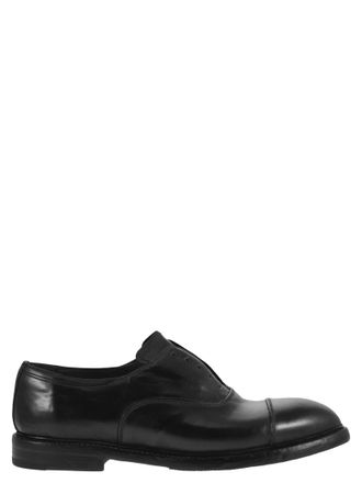 Premiata paardenleren derbyschoenen