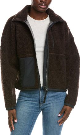 Canada Goose Simcoe Zip Up Fleece Wool-Blend Sweater