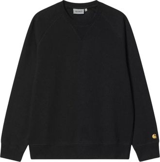 Carhartt Work in Progress Chase Sweatshirt - Heren - Sweatshirts - Zwart - S - Katoen - Hoodies & sweatvesten