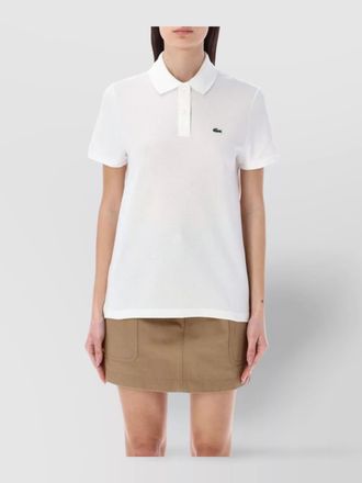 Lacoste cotton short-sleeve polo shirt