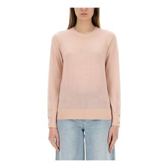 Michael Kors Wollen Jersey - Dames - Truien - Roze - Maat: S Wol