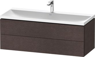 Duravit Duravit L-cube Conjunto En C Suspendido, 2 Cajones, Sin