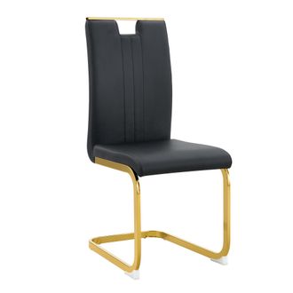 STILVORA Stilvora Sedia Da Ufficio Ergonomica Con Poggiapiedi E Supporto Lombare Ad Aria, Pelle, Nero
