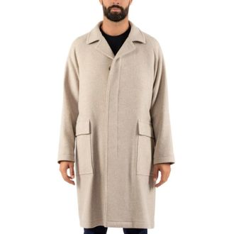 Tagliatore Loyd Jas - Heren - Mantel - Bruin - S - Wol - Jassen