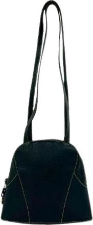 Loewe Pre-owned Leren Schoudertas - Dames - Vintage Schoudertas - Blauw - ONE Size - Leer - Vintage