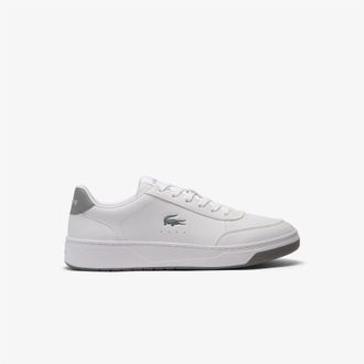 Lacoste Mens Lacoste Court Pro Trainers in White Grey