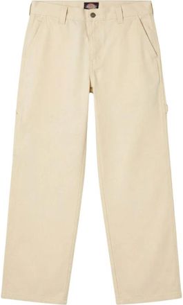 Dickies Canvas Carpenter Lichtgewicht Broeken - Heren - Straight fit broeken - Beige - W30 - Katoen - Broeken