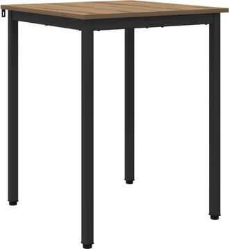 vidaXL Mesas De Comedor 60 X 60 X 75 Cm Madera De Ingenier&iacute;a Cuadrado Vidaxl