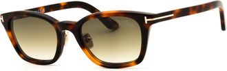 Tom Ford FT1275-D 53F Blonde Havana/Brown Gradient