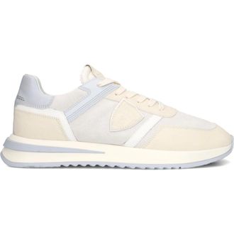 Philippe Model Tropez 2.1 Low Sneakers - Heren - Schoenen - Beige - Maat: 44 EU Leer