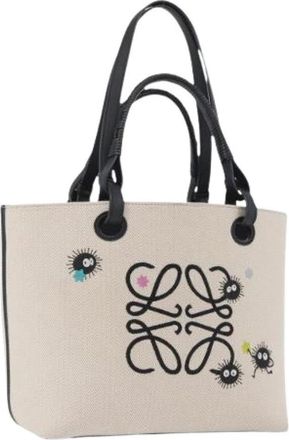 Loewe Pre-owned Tote Bag - Dames - Vintage Shopper - Beige - ONE Size - Vintage