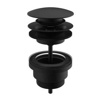 Laufen Laufen Conjuntos De Desag&uuml;e - Desag&uuml;e De Lavabo, Click Clack, Negro Mate H3709890811041