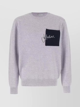 J.W.Anderson sweater wool patch pocket
