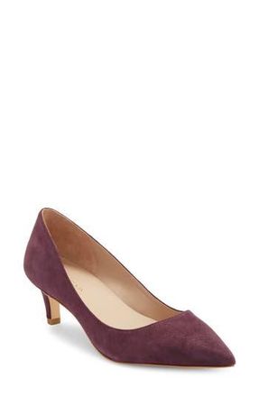 Stuart Weitzman Dancer Pointed Toe Pump in Bordeaux at Nordstrom Rack, Size 8