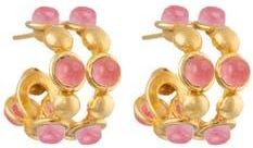 Sylvia Toledano Mni Creole Double Earrings in Pink at Nordstrom