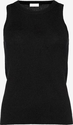 Eres Geripptes Tanktop aus Kaschmir Doux