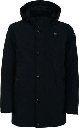 Blauer Zwarte Chester Jas voor Mannen - Heren - Parka Jassen - Zwart - XL - Jassen