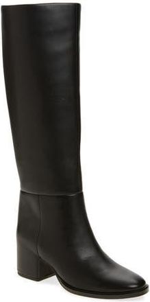 Nordstrom Hanna Tall Boot in Black at Nordstrom Rack, Size 9.5 Regular Calf