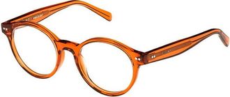 Celine CL50008I042 Round Full Rim Eyeglasses - Orange