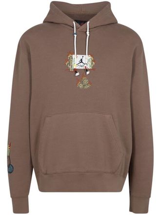 Nike Jordan Felpa con cappuccio x Travis Scott - Marrone