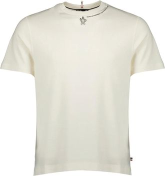 Moncler Heren, Tops, Beige, Maat: S Katoen