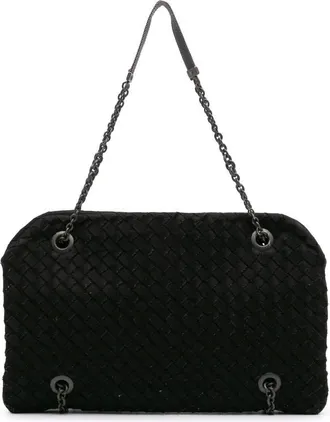 Bottega Veneta Pre-owned Bottega Veneta Grosgrain Intrecciato Duo Shoulder Bag Ladies 7JM6ZSO0LIT4ISC8