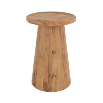 Rendez-Vous D&eacute;co Mesa auxiliar de madera maciza de acacia