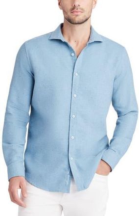 Robert Graham Melbury Long Sleeve Button-Up Shirt in Light Blue at Nordstrom Rack, Size Xxx-Large