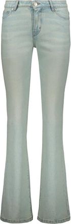 Ami Classic Denim Jeans met Contrast Stitching - Dames - Flared Jeans - Blauw - W27 - Denim - Jeans