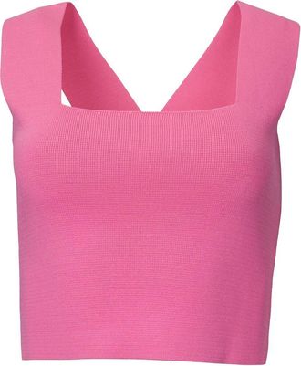Lucca Couture Calendula Knitted Tank In Pink