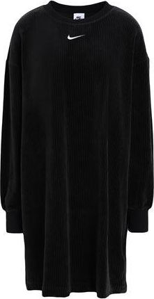 Nike Nike Sportswear Womens Velour Long-Sleeve Crew Dress