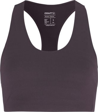 Craft Collective Padded Sports Bra in Dark Plum at Nordstrom, Size X-Small