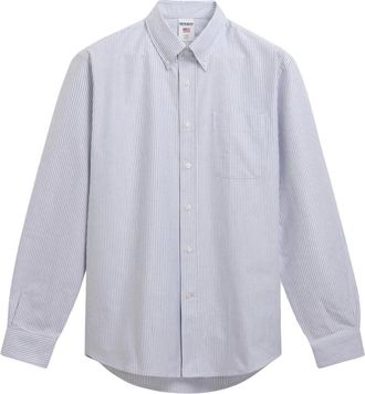 Sebago Camicia 100% Cotone - Heren - Casual Overhemden - Blauw - M - Katoen - Overhemden